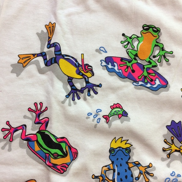 NWOT Fun Frog 100% Cotton Preshrunk Tee - Picture 6 of 7